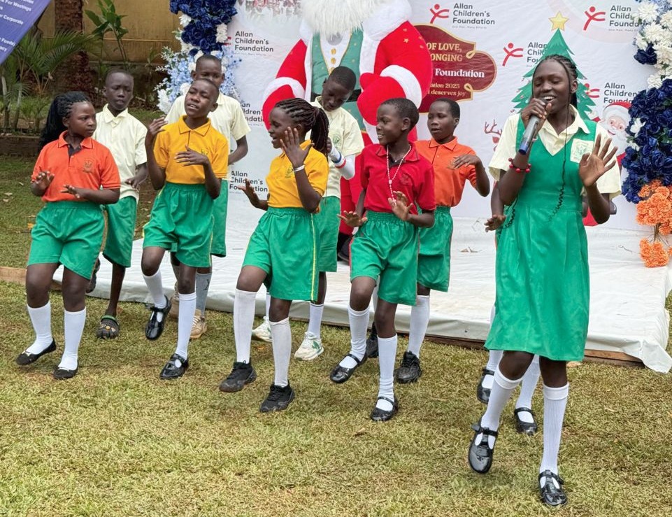 Child performing on stage with confidence and joy