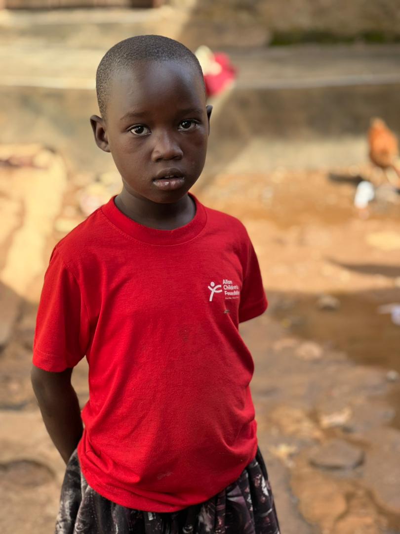 Najjuma Kamara - 7 year old girl from Uganda